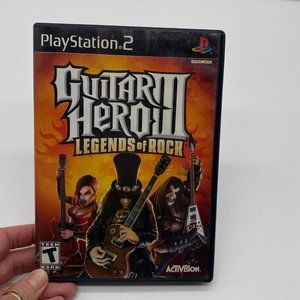 PlayStation 2 Guitar Hero III 3 Legends of Rock Game Disc